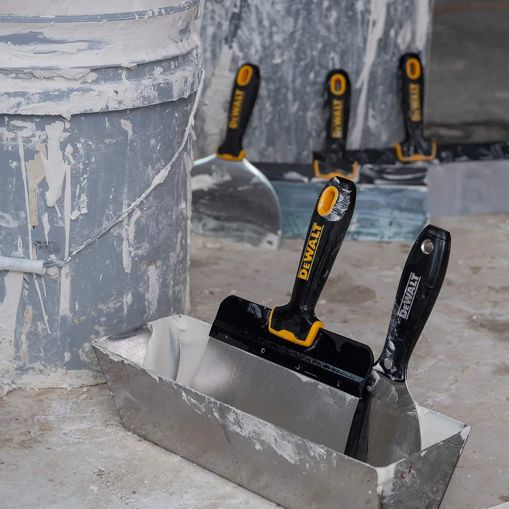 DEWALT Stainless Steel Taping Knife & Mud Pan Set
